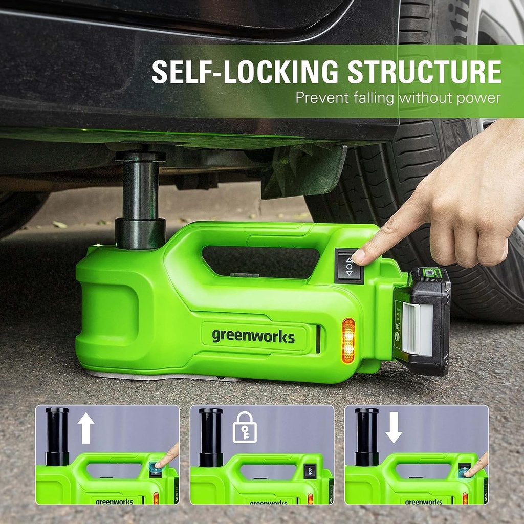 Greenworks G24JACKK2 Donkraft 24V