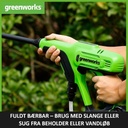 Greenworks G24PW Lavtryksrenser 24V