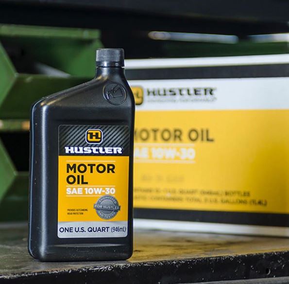 Hustler Motorolie SAE 10W-30, 946 ml, Original &quot;Udsolgt&quot;