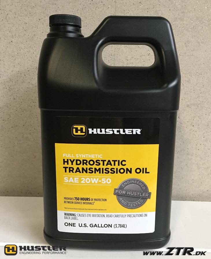 Hustler Transmissionsolie SAE20W-50, 3,8 ltr.