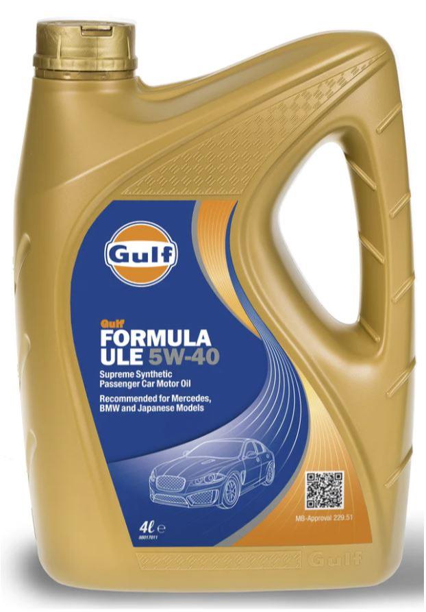 Transmissionsolie t. Parker, Gulf ULE 5W-40, 4 ltr.