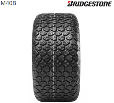 Bagdæk, 20X8.00-10 Dæk f. Raptor XD, Græs-mønster, BRIDGESTONE