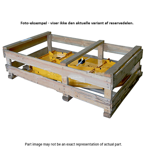 Klippebord 60&quot; RD, løst skjold, bagudkast