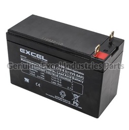 [607723] Batteri, AGM 12V 9AMH, Excel