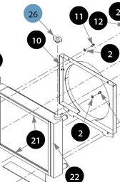 [600320] CAP, RADIATOR YDZ TO FIT