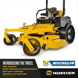 [607444K] Michelin X Tweel, kmpl. hjulsæt, Hustler Edition
