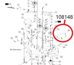 [108148] PULLEY COVER LS 48&quot;