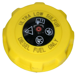 [798470] Tankdæksel, Diesel, Gul